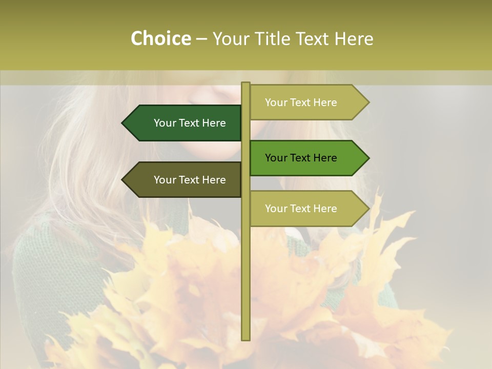 Affectionate Sweater Bright PowerPoint Template