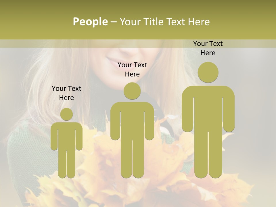 Affectionate Sweater Bright PowerPoint Template