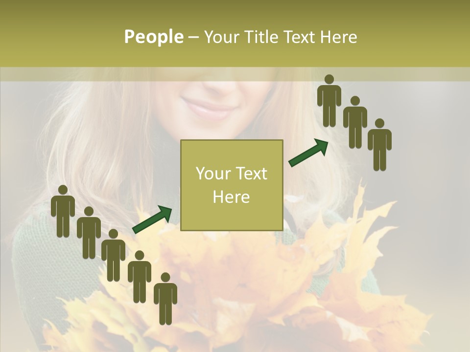 Affectionate Sweater Bright PowerPoint Template