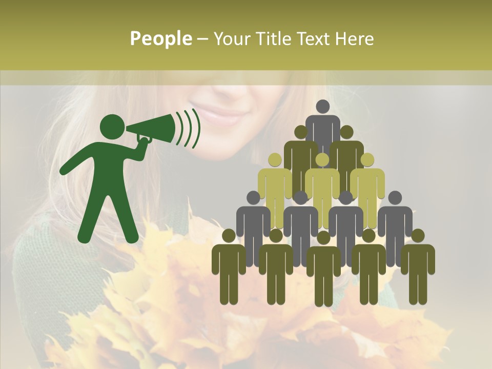 Affectionate Sweater Bright PowerPoint Template