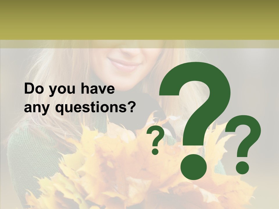 Affectionate Sweater Bright PowerPoint Template