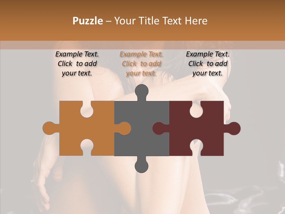 Sit Bed Skin PowerPoint Template