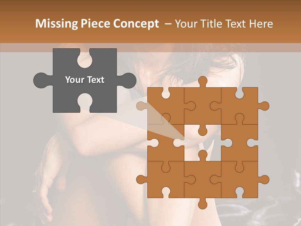 Sit Bed Skin PowerPoint Template