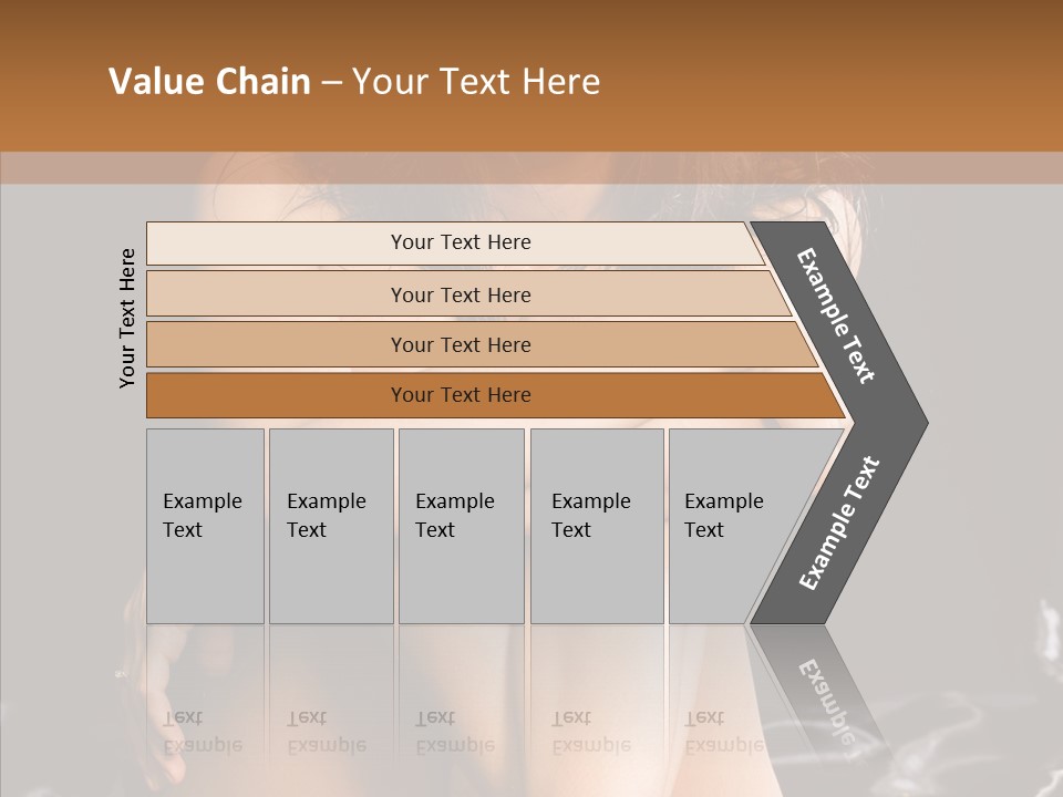 Sit Bed Skin PowerPoint Template