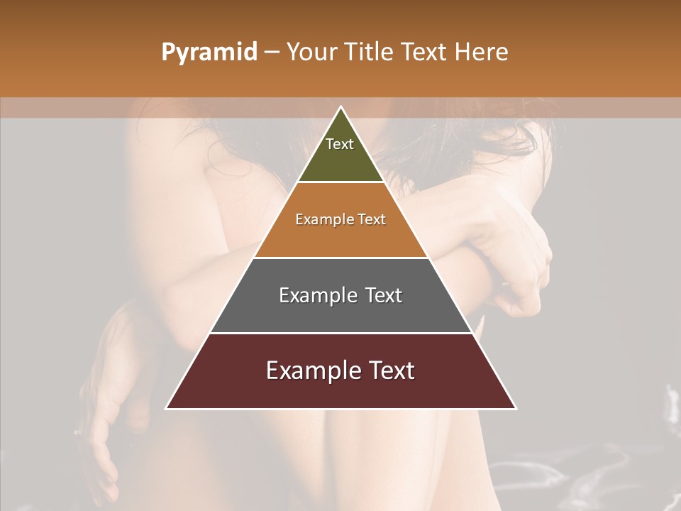 Sit Bed Skin PowerPoint Template