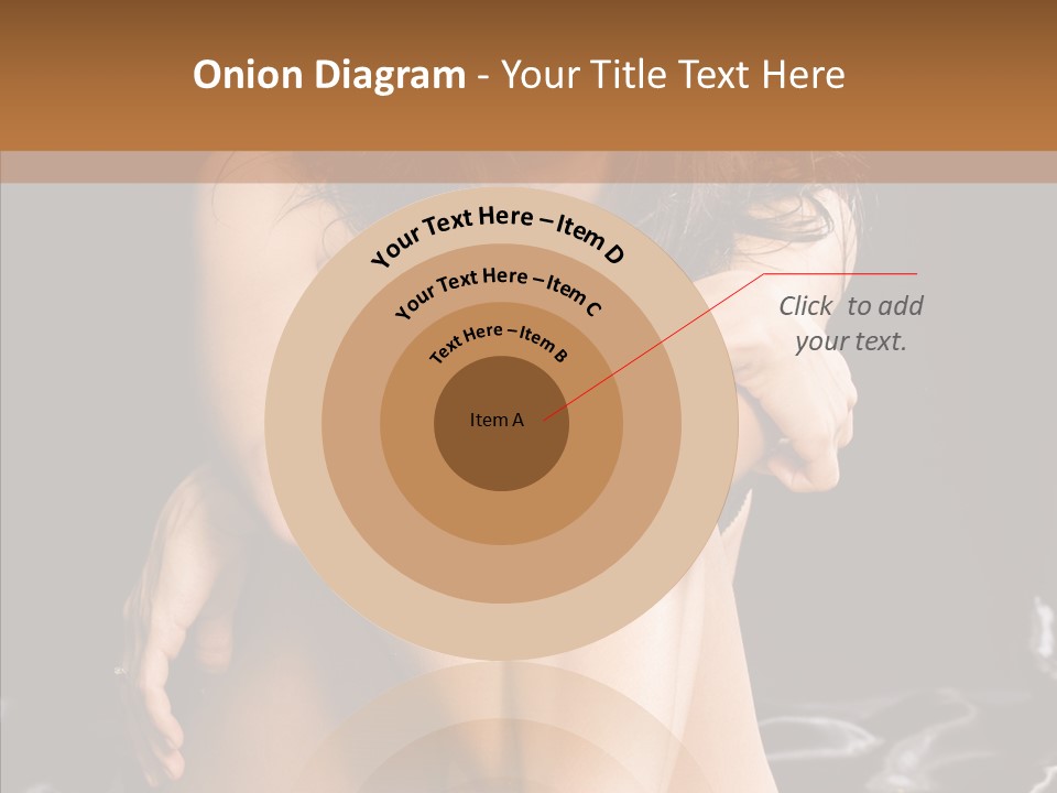 Sit Bed Skin PowerPoint Template