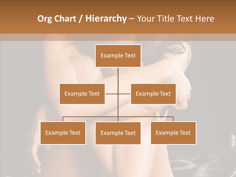 Sit Bed Skin PowerPoint Template