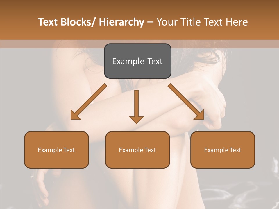 Sit Bed Skin PowerPoint Template