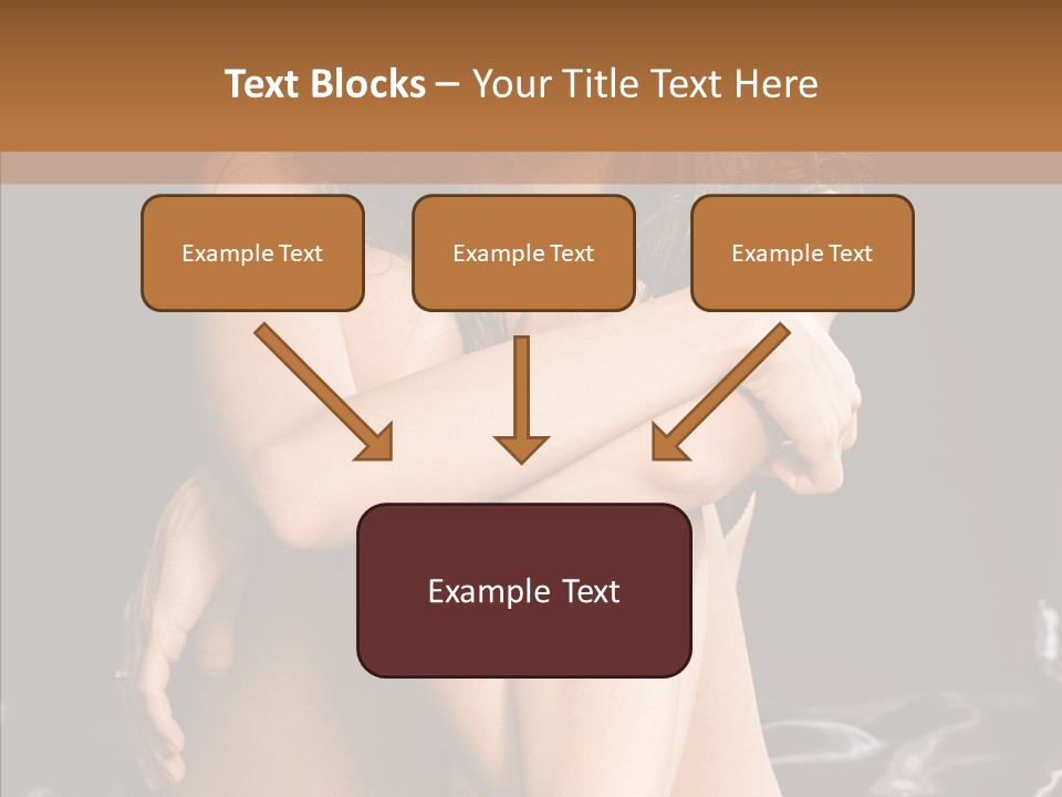 Sit Bed Skin PowerPoint Template