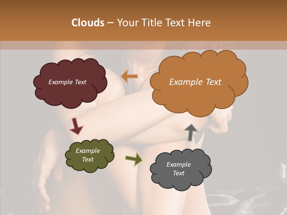 Sit Bed Skin PowerPoint Template