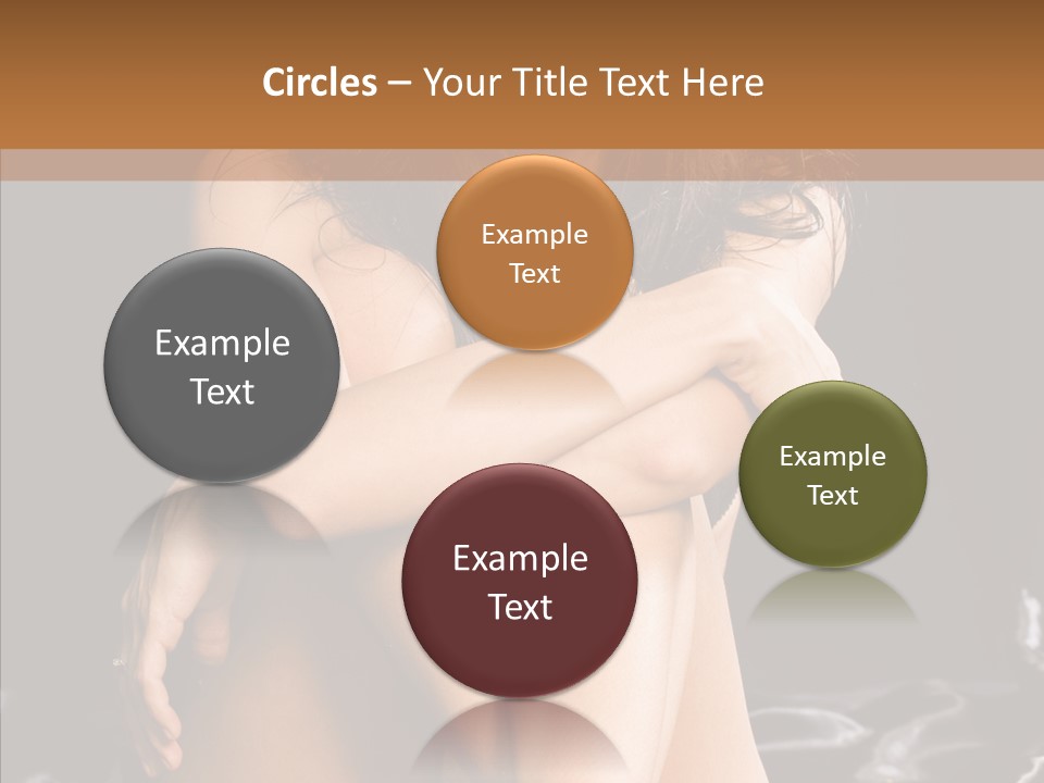 Sit Bed Skin PowerPoint Template