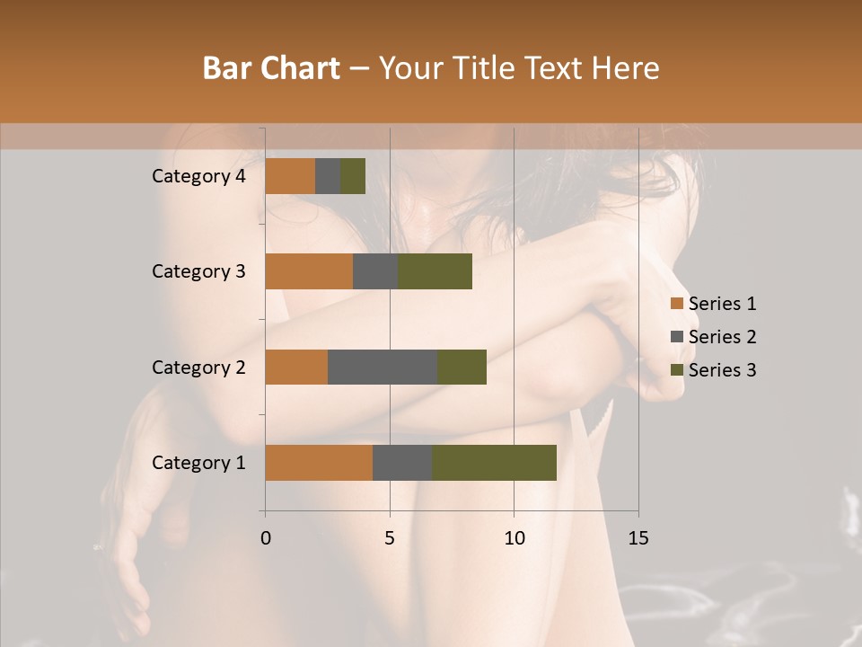 Sit Bed Skin PowerPoint Template