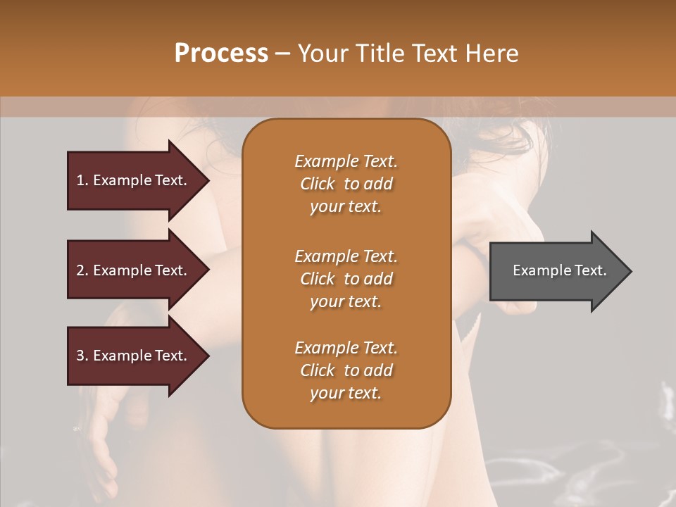 Sit Bed Skin PowerPoint Template