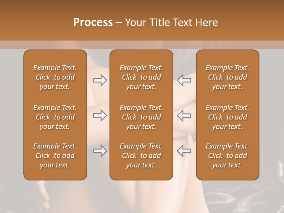 Sit Bed Skin PowerPoint Template