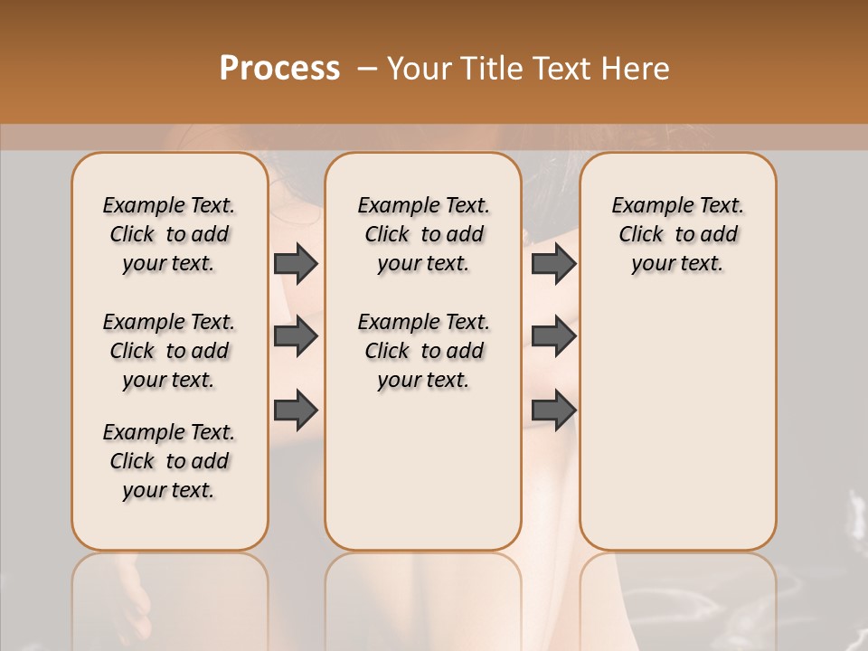 Sit Bed Skin PowerPoint Template