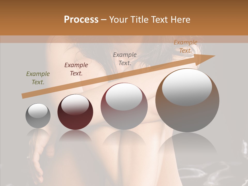 Sit Bed Skin PowerPoint Template