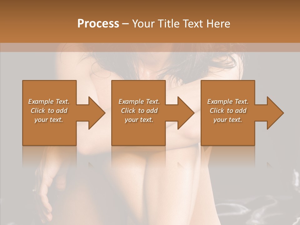 Sit Bed Skin PowerPoint Template
