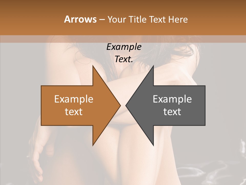 Sit Bed Skin PowerPoint Template