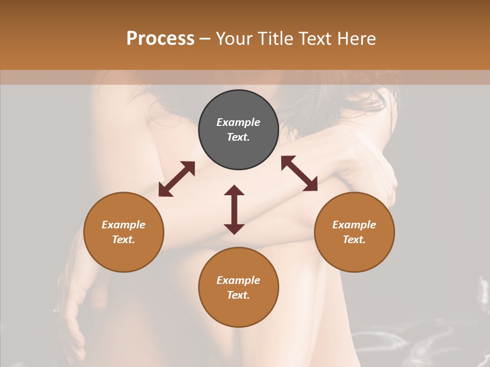 Sit Bed Skin PowerPoint Template