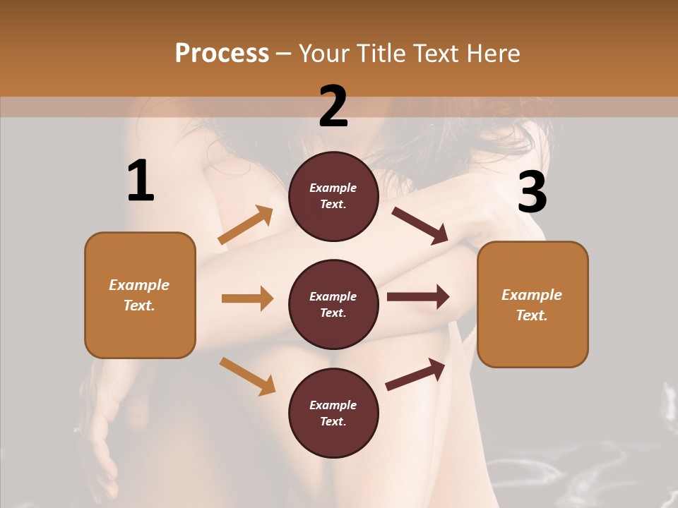 Sit Bed Skin PowerPoint Template