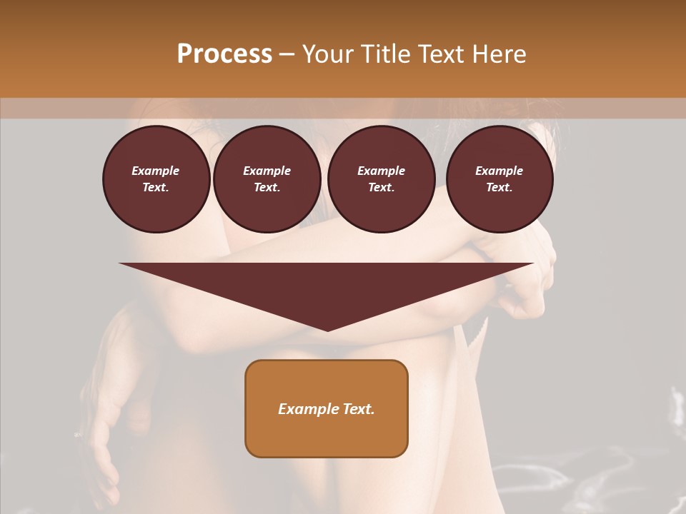 Sit Bed Skin PowerPoint Template