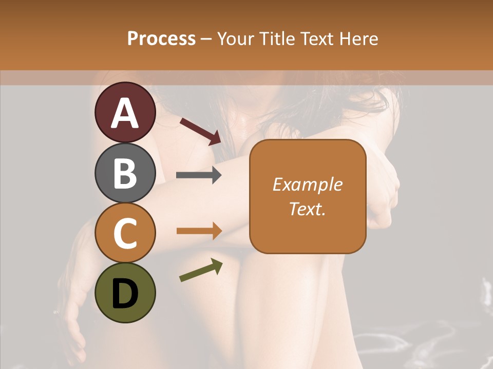 Sit Bed Skin PowerPoint Template