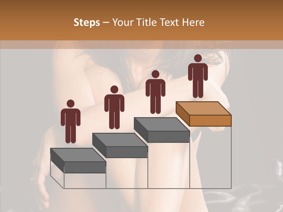 Sit Bed Skin PowerPoint Template