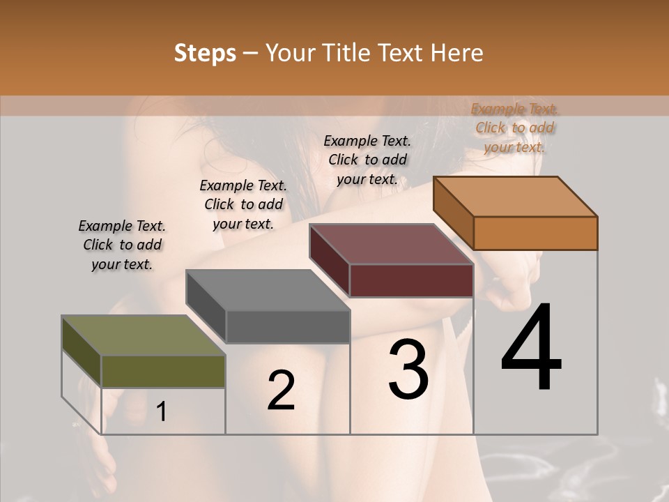 Sit Bed Skin PowerPoint Template