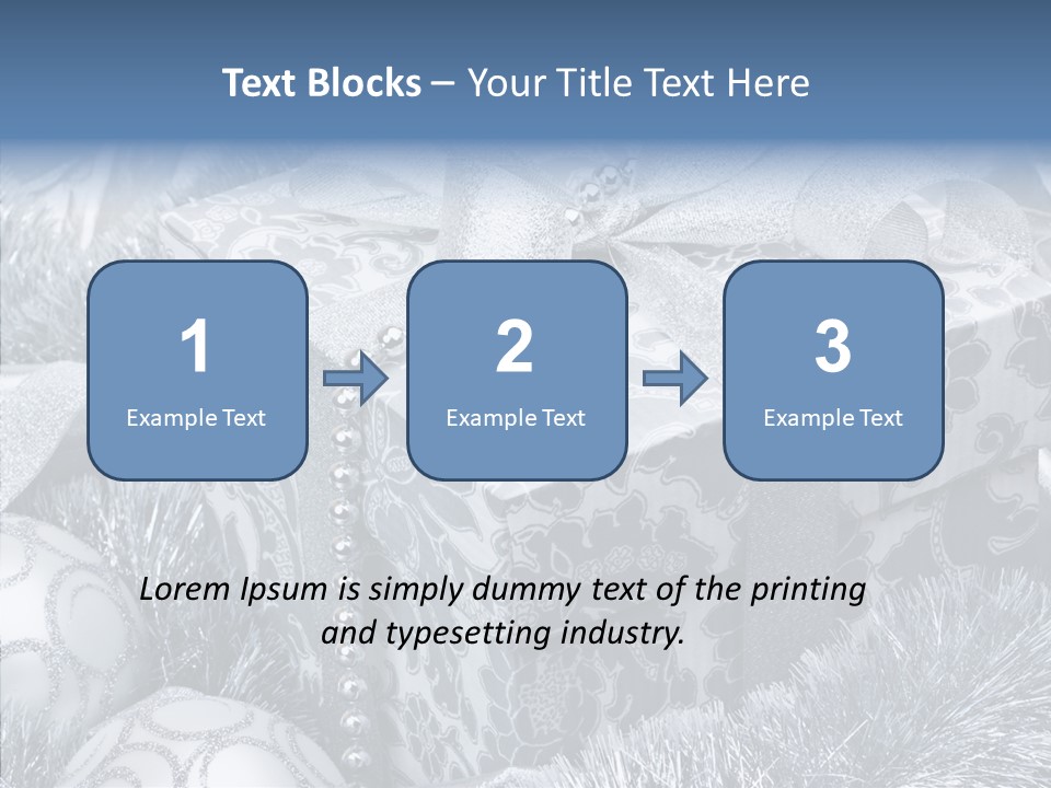 Giving Joyous Balls PowerPoint Template