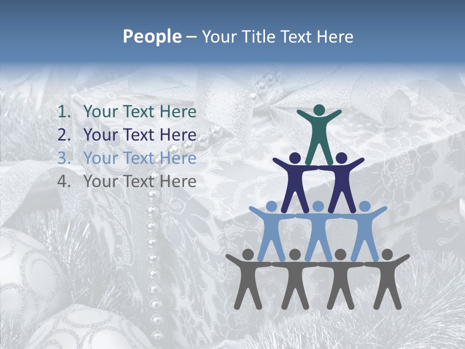 Giving Joyous Balls PowerPoint Template