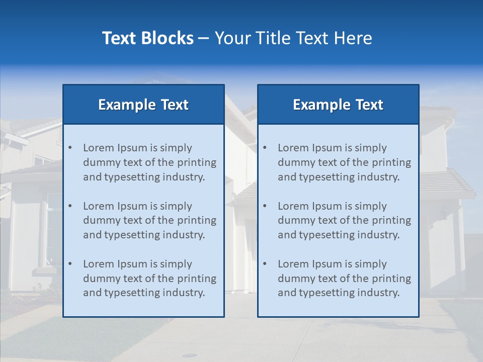 Burbs Real Selling PowerPoint Template