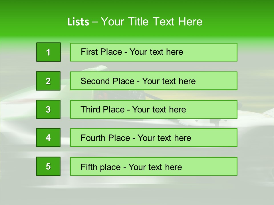 Movement Winner Competitive PowerPoint Template