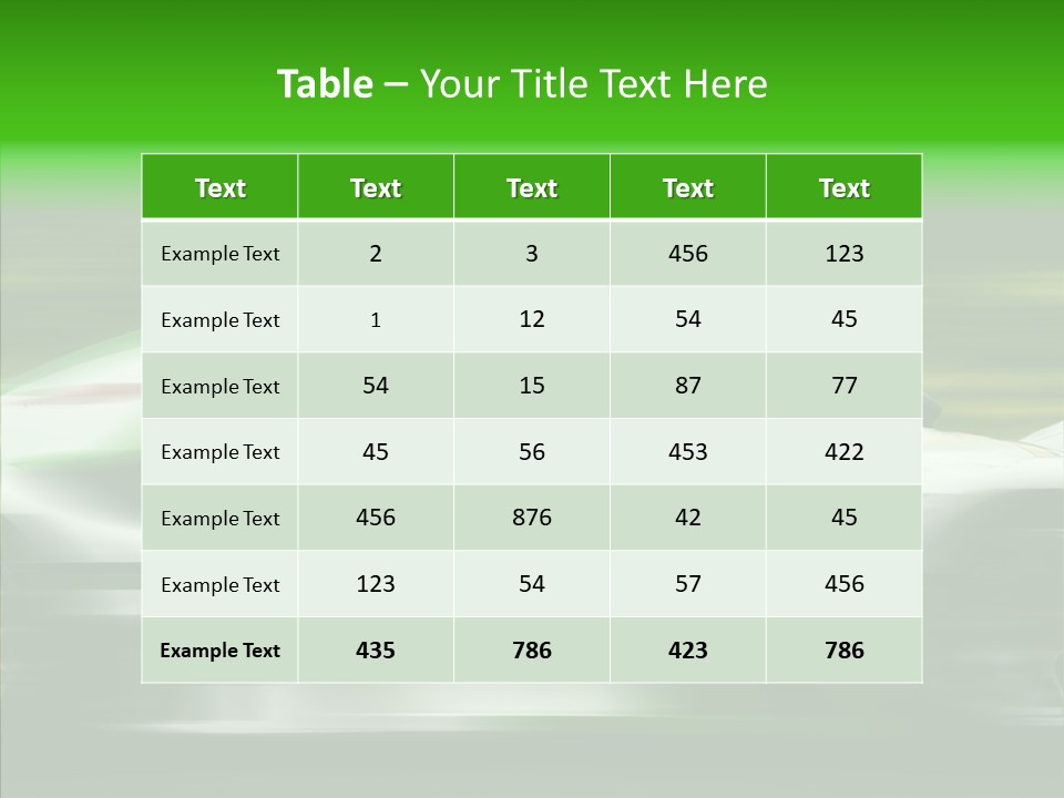 Movement Winner Competitive PowerPoint Template