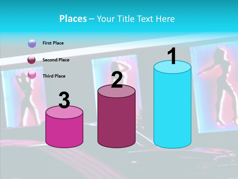 Dancer Women Attraction PowerPoint Template