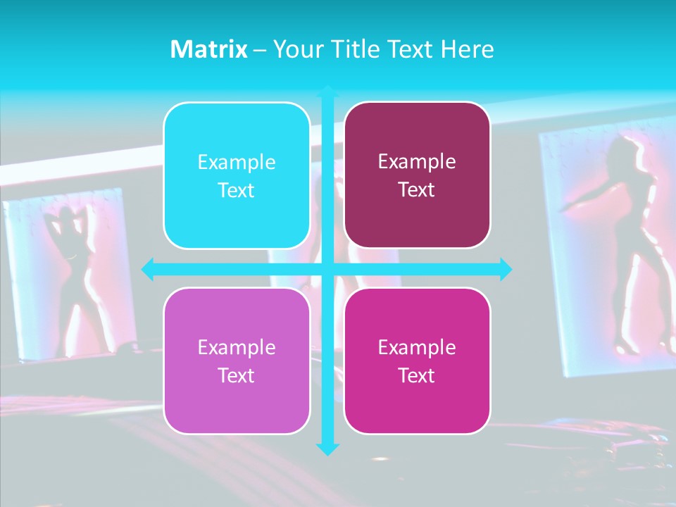 Dancer Women Attraction PowerPoint Template