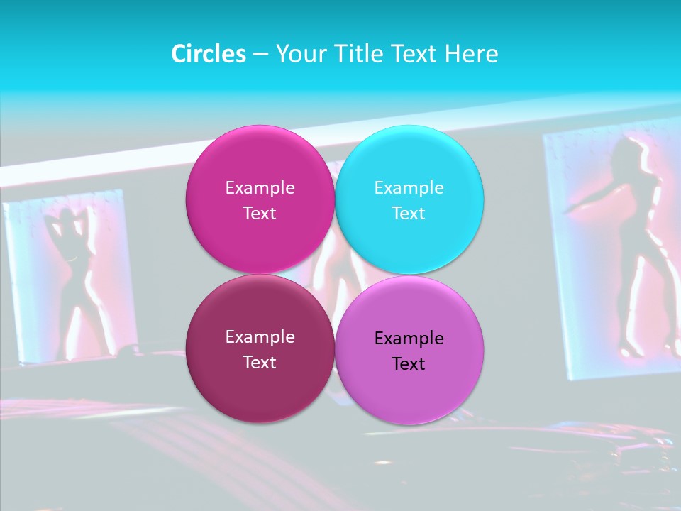 Dancer Women Attraction PowerPoint Template