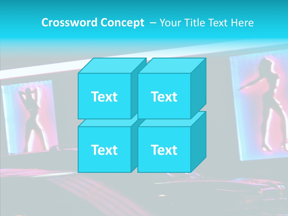 Dancer Women Attraction PowerPoint Template