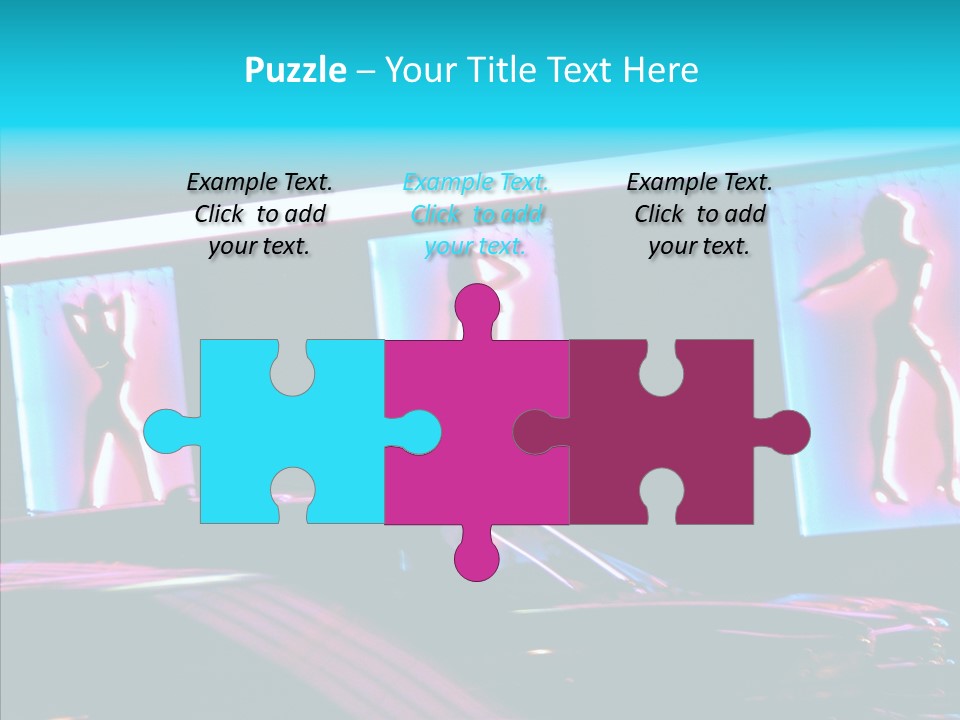 Dancer Women Attraction PowerPoint Template