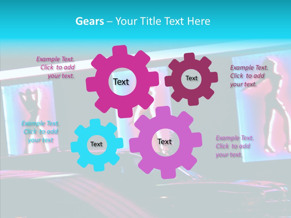 Dancer Women Attraction PowerPoint Template