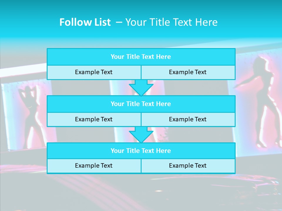 Dancer Women Attraction PowerPoint Template