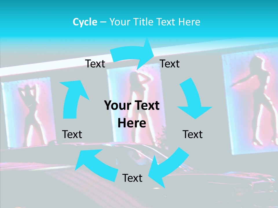 Dancer Women Attraction PowerPoint Template
