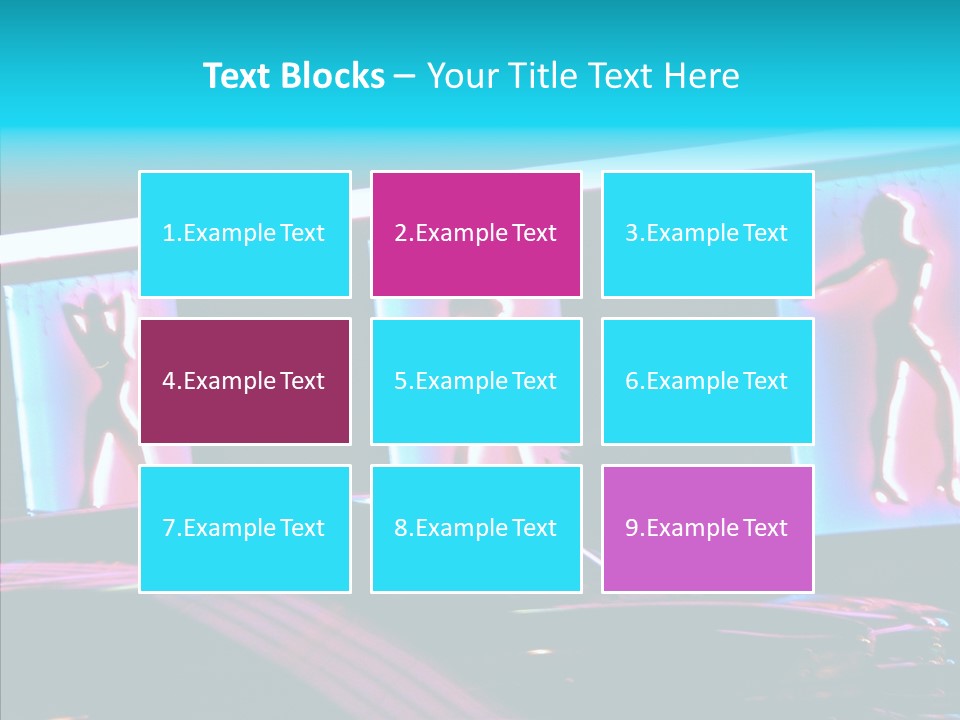 Dancer Women Attraction PowerPoint Template