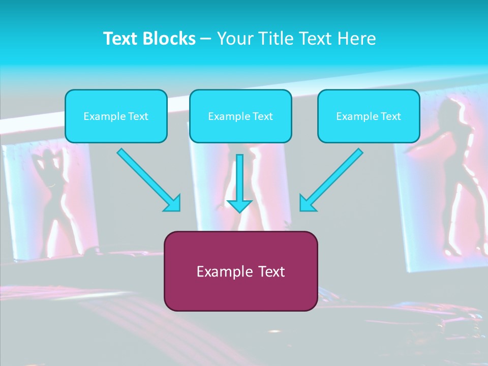Dancer Women Attraction PowerPoint Template