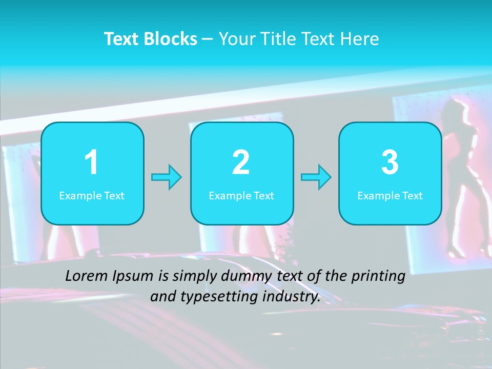 Dancer Women Attraction PowerPoint Template