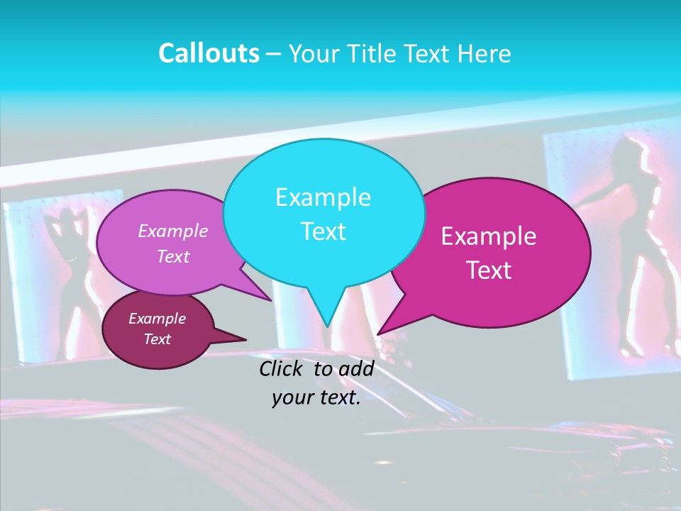 Dancer Women Attraction PowerPoint Template