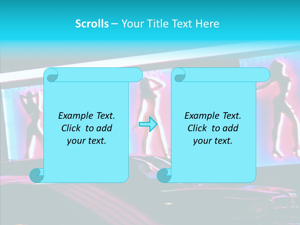 Dancer Women Attraction PowerPoint Template