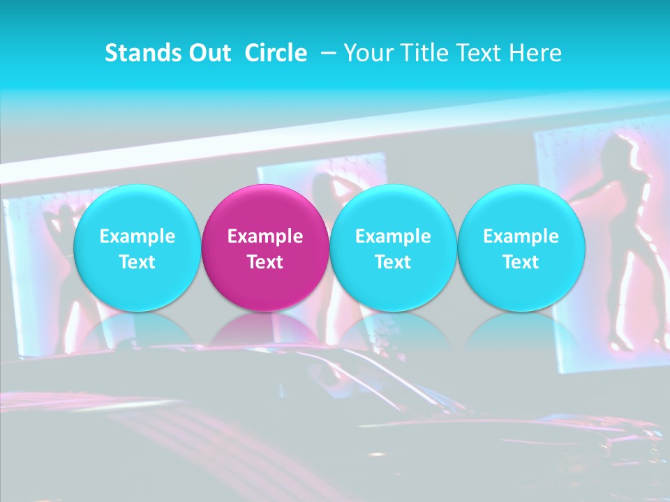 Dancer Women Attraction PowerPoint Template