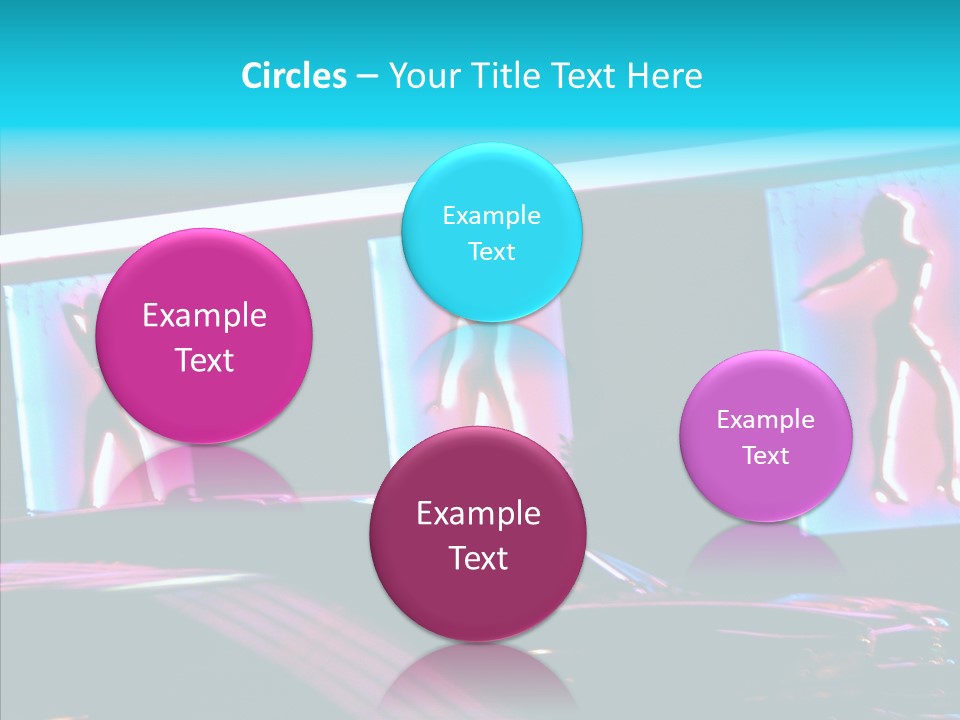 Dancer Women Attraction PowerPoint Template