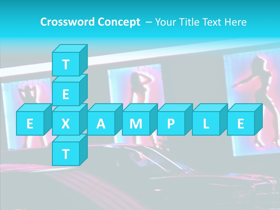 Dancer Women Attraction PowerPoint Template