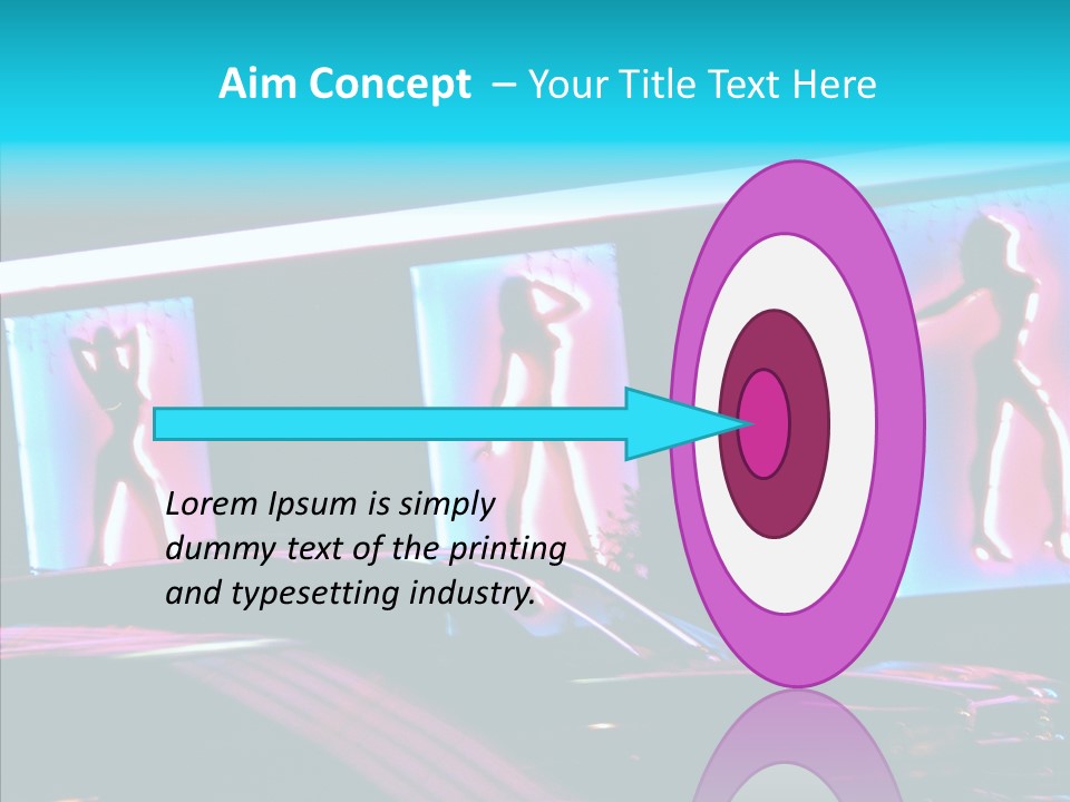 Dancer Women Attraction PowerPoint Template